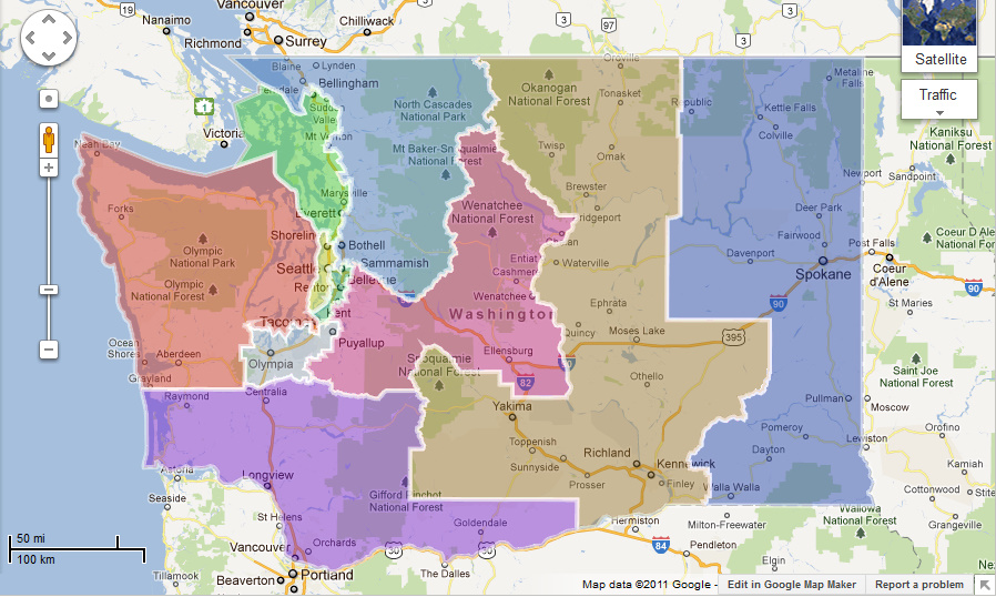 Dude, Where's My District? Our Google-Based Interactive Map of Proposed ...